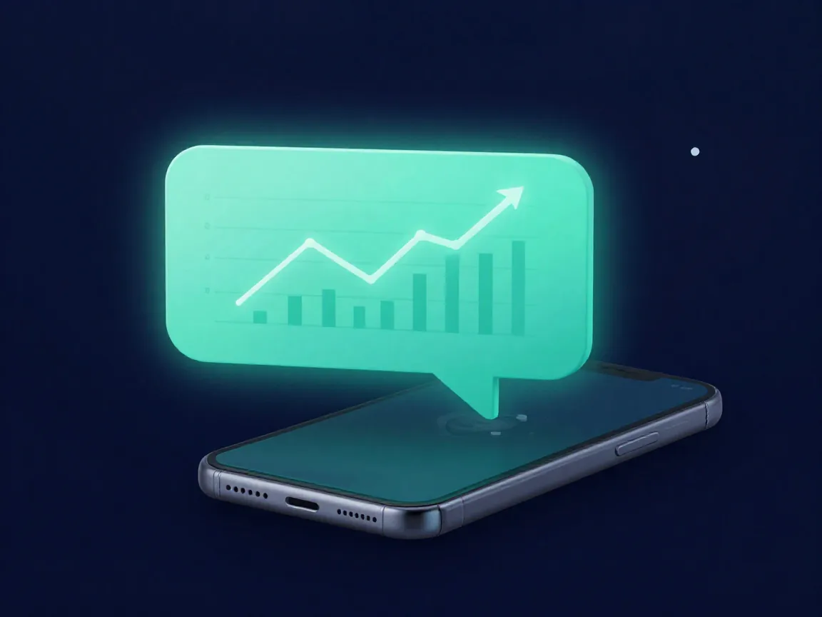 Automated trade reports delivered to your phone messenger